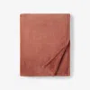 The Company Store Throw Blanket In Orange/coral