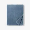 The Company Store Throw Blanket In Slate Blue