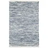 The Company Store Tideline Handwoven Indoor/outdoor Rug In Blue
