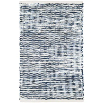 The Company Store Tideline Handwoven Indoor/outdoor Rug In Blue