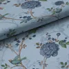 The Company Store Traditional Bird Wallpaper In Blue