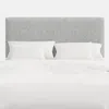 The Company Store Tribeca Linen Headboard In Gray
