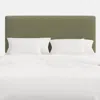The Company Store Tribeca Linen Headboard In Green