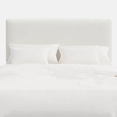 The Company Store Tribeca Linen Headboard In White