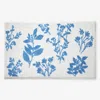 The Company Store Tufted Bath Rugs In Blue/white