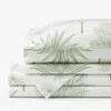 The Company Store Tulum Forest Classic Cool Cotton Percale Bed Sheet Set