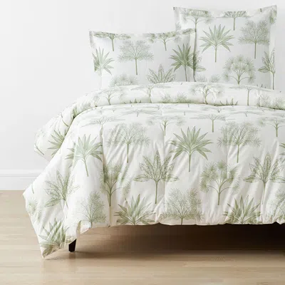 The Company Store Tulum Forest Classic Cool Cotton Percale Comforter