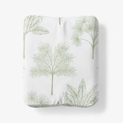 The Company Store Tulum Forest Classic Cool Cotton Percale Fitted Bed Sheet