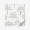 The Company Store Tulum Forest Classic Cool Cotton Percale Flat Bed Sheet