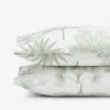 The Company Store Tulum Forest Classic Cool Cotton Percale Pillowcase Set