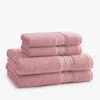 The Company Store Turkish Cotton 4-piece Bath & Hand Towel Set In Pink
