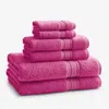 The Company Store Turkish Cotton 6-piece Bath Set In Magenta Pink
