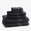The Company Store Turkish Cotton 6-piece Bath Set In Pewter Gray