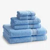 The Company Store Turkish Cotton 6-piece Bath Towel Set In Blue Water