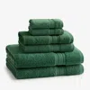 The Company Store Turkish Cotton 6-piece Bath Towel Set In Bottle Green