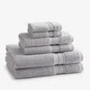 The Company Store Turkish Cotton 6-piece Bath Towel Set In Gray