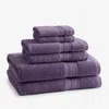 The Company Store Turkish Cotton 6-piece Bath Towel Set In Purple