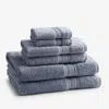 The Company Store Turkish Cotton 6-piece Bath Towel Set In Smoke Gray