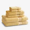 The Company Store Turkish Cotton 6-piece Bath Towel Set In Yellow