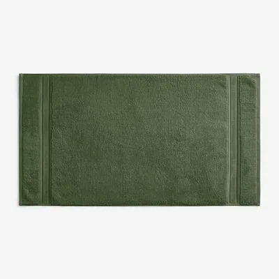 The Company Store Turkish Cotton Bath Mat In Marsh Green