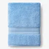 The Company Store Turkish Cotton Bath Sheet In Blue Water