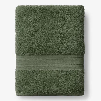The Company Store Turkish Cotton Bath Sheet In Marsh Green