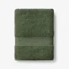 The Company Store Turkish Cotton Bath Towel In Marsh Green