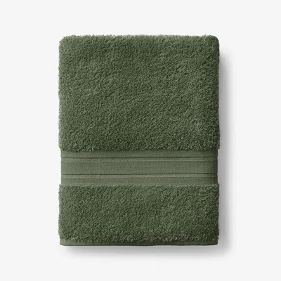 The Company Store Turkish Cotton Bath Towel In Marsh Green