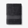 The Company Store Turkish Cotton Bath Towel In Pewter Gray
