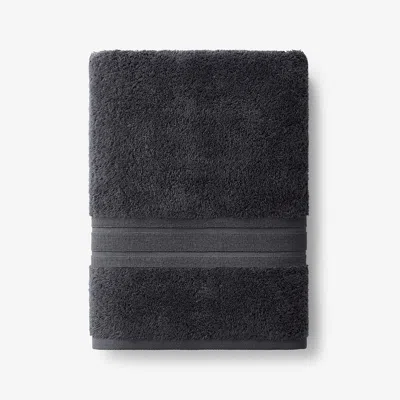 The Company Store Turkish Cotton Bath Towel In Pewter Gray