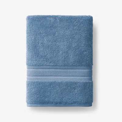 The Company Store Turkish Cotton Bath Towel In Soft Blue