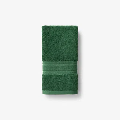 The Company Store Turkish Cotton Hand Towel In Bottle Green
