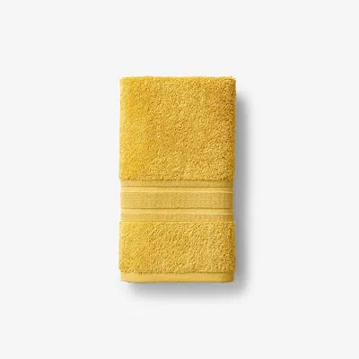 The Company Store Turkish Cotton Hand Towel In Deep Yellow