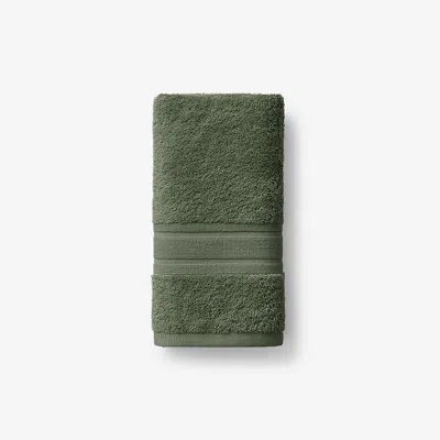 The Company Store Turkish Cotton Hand Towel In Marsh Green