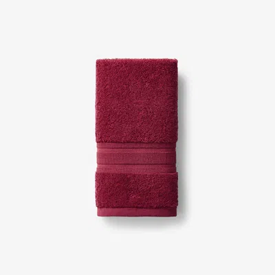 The Company Store Turkish Cotton Hand Towel In Red