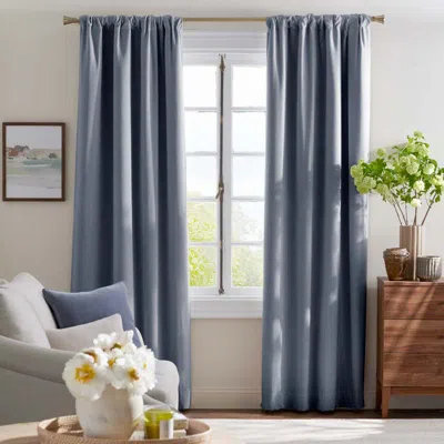 The Company Store Velvet Blackout Window Curtain
