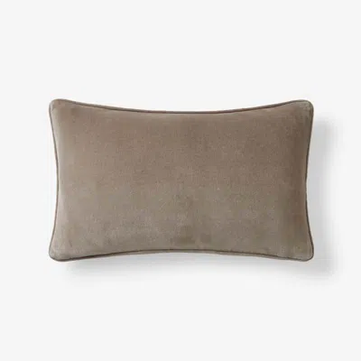 The Company Store Velvet Decorative Lumbar Pillow Cover
