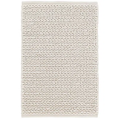 The Company Store Veranda Handwoven Doormat In Ivory/white