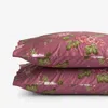 The Company Store Victorian Bloom Premium Smooth Wrinkle-free Sateen Pillowcase Set In Pink