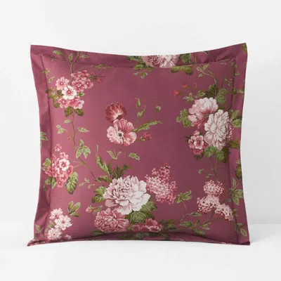 The Company Store Victorian Bloom Premium Smooth Wrinkle-free Sateen Sham In Multi