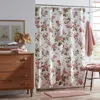 The Company Store Victorian Bloom Premium Smooth Wrinkle-free Sateen Shower Curtain In Multi