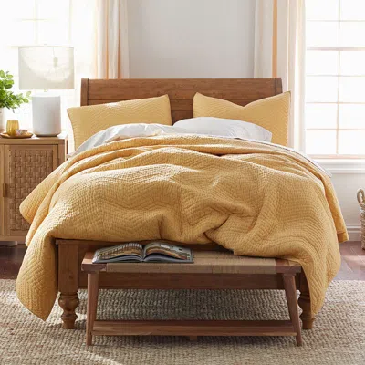 The Company Store Voile Quilt In Yellow