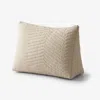 The Company Store Voile Reading Wedge Pillow Cover In Beige