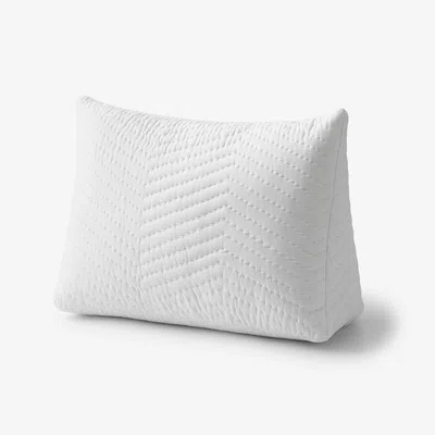 The Company Store Voile Reading Wedge Pillow Cover In White
