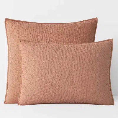 The Company Store Voile Sham In Orange
