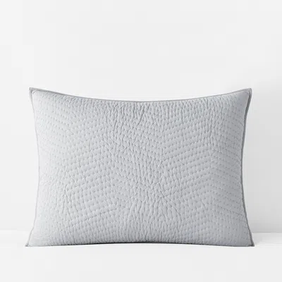 The Company Store Voile Sham In Gray
