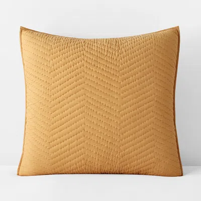 The Company Store Voile Sham In Yellow