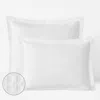 The Company Store Waffle Sham In White