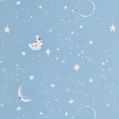The Company Store Wallpaper Swatch In Blue