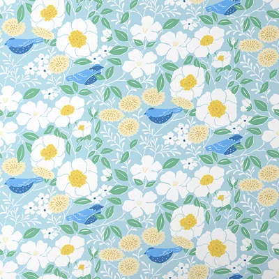 The Company Store Wallpaper Swatch In Blue